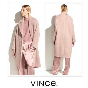 Vince textured wool/alpaca blend coat Size Medium *LIKE NEW*